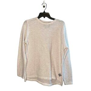 Southern Shirt women's waffle knit cream sweater shirt Size Medium